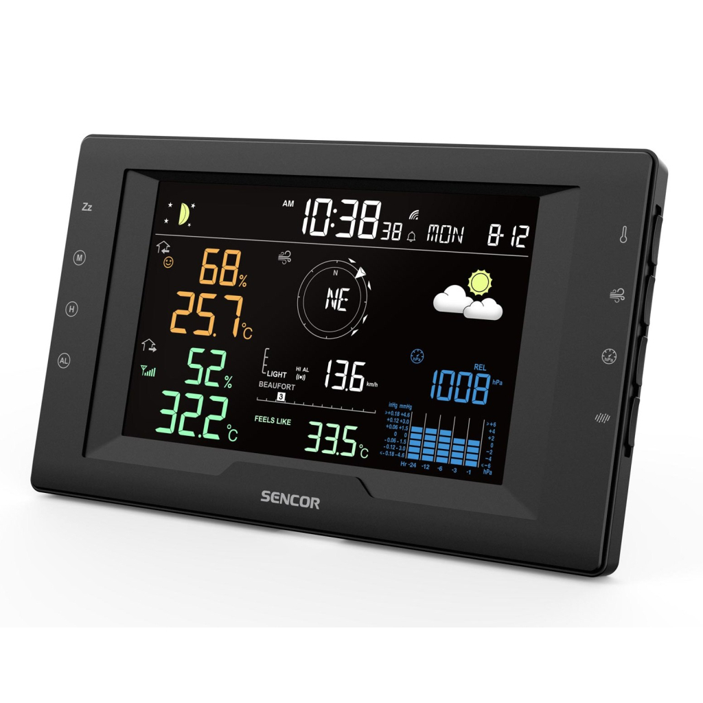 Метеостанція Sencor SWS9400 - фото 7 Метеостанція Sencor SWS9400 - фото 7
