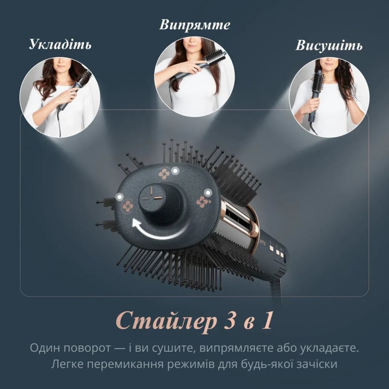 Фен-щітка Rowenta UB9720E0 - фото 8