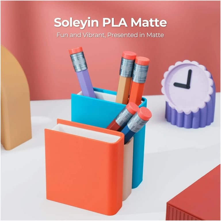 Пластик для 3D-принтера Creality Soleyin matte 1кг, 1.75мм, white (3301010512) - фото 2