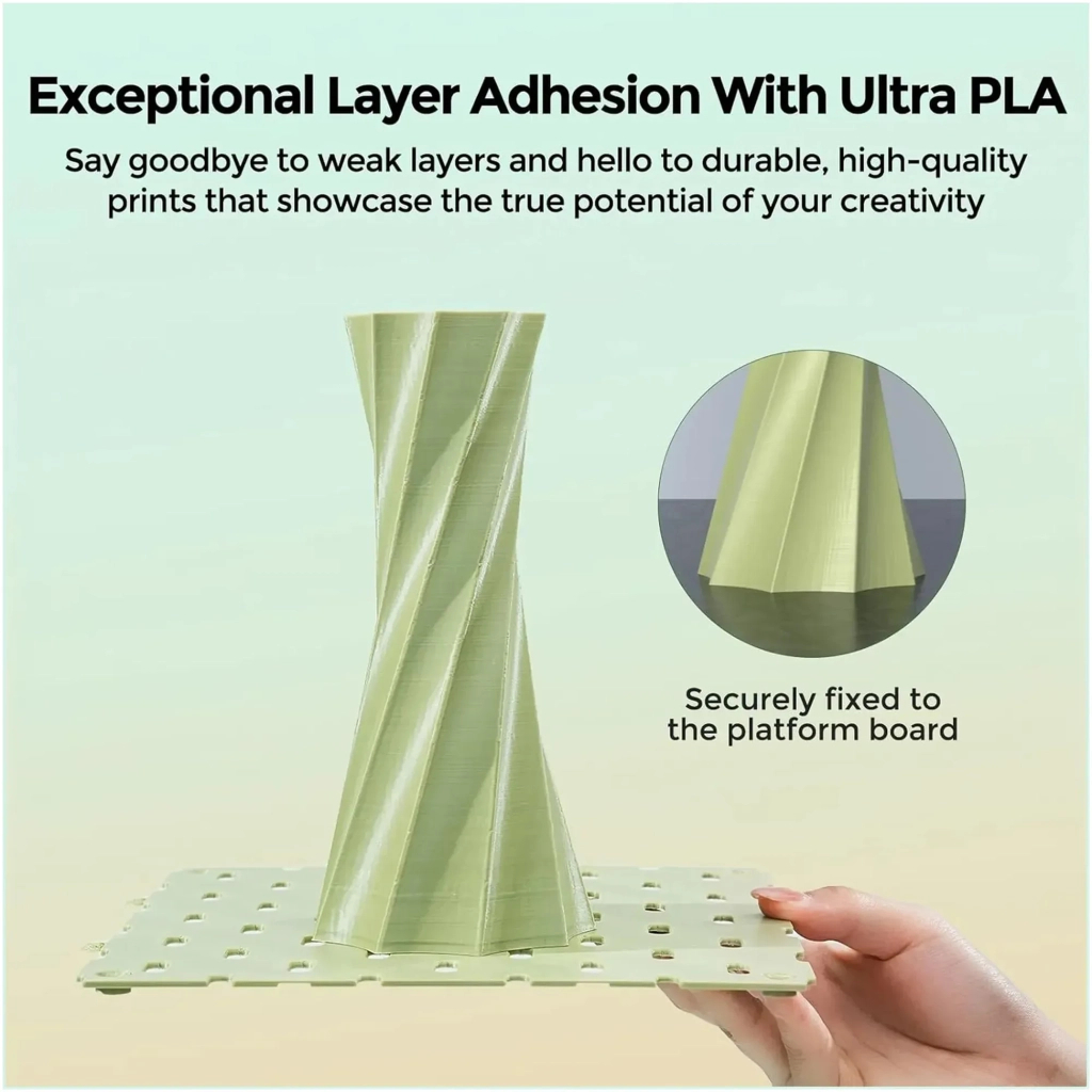 Пластик для 3D-принтера Creality Soleyin 1кг, 1.75мм, greem (3301010503) - фото 6 Пластик для 3D-принтера Creality Soleyin 1кг, 1.75мм, greem (3301010503) - фото 6