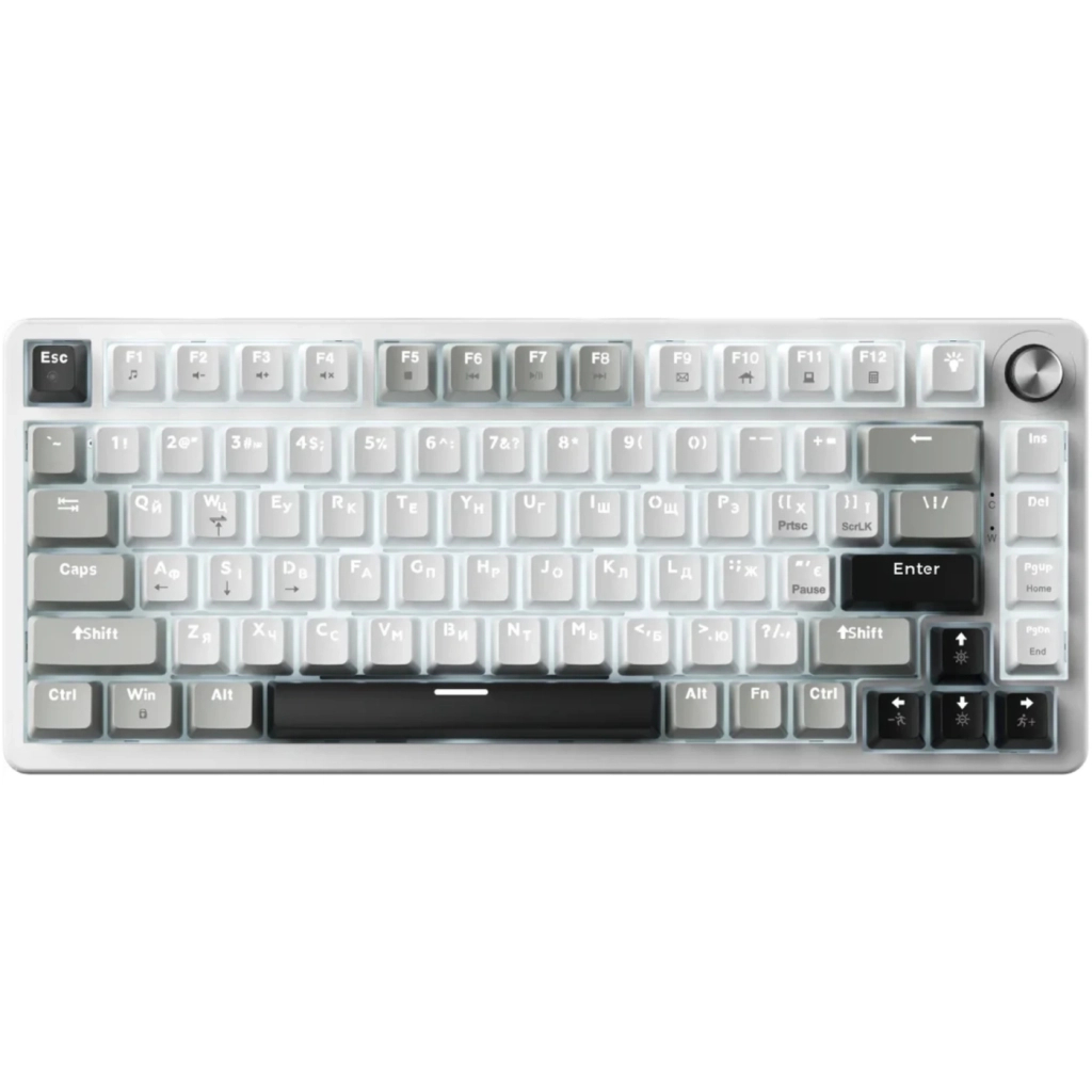 Клавіатура GamePro Genesis Silverlight MK126 USB UA Grey (MK126) Клавіатура GamePro Genesis Silverlight MK126 USB UA Grey (MK126)