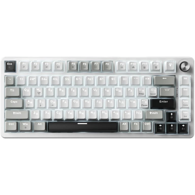 Клавіатура GamePro Genesis Silverlight MK126 USB UA Grey (MK126) - фото 1