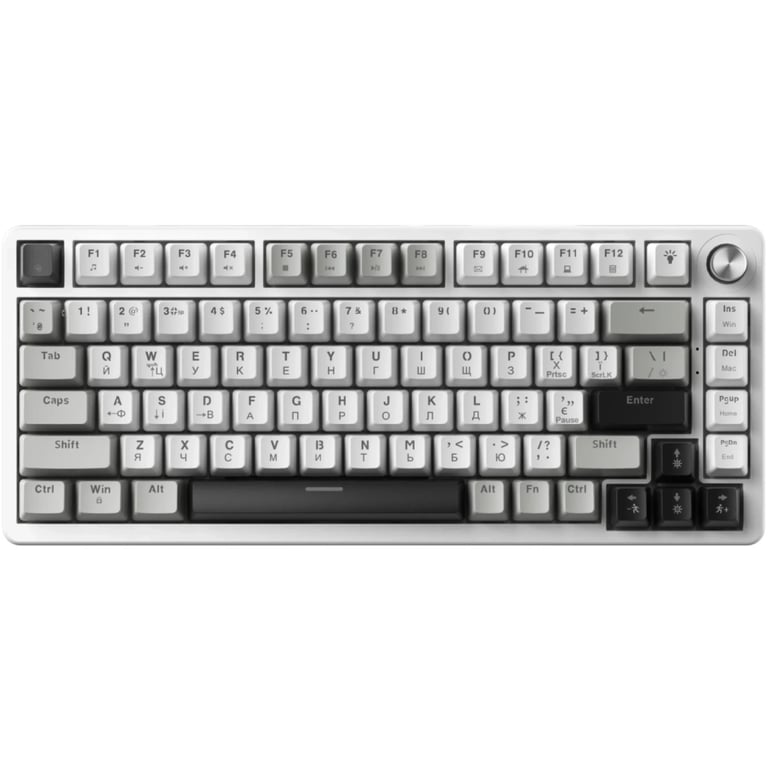 Клавіатура GamePro Genesis Silverlight MK126 USB UA Grey (MK126) - фото 2