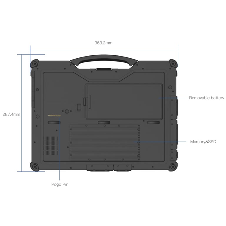 Ноутбук Vinga Scout X14A (X14A-1255321024BWP) - фото 4