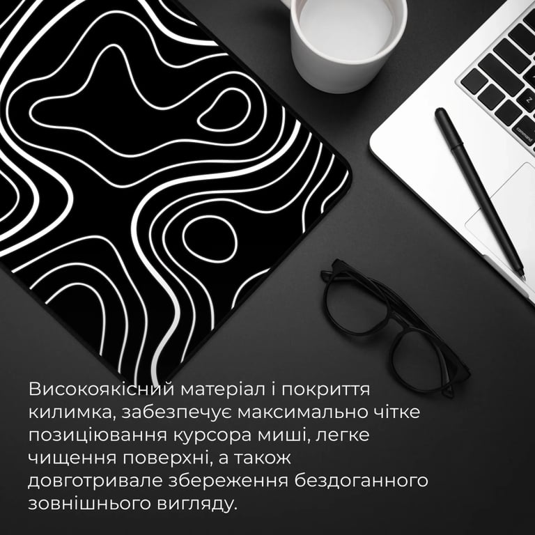 Килимок для мишки GamePro MP085AB Black (MP085AB) - фото 8