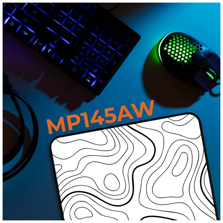 Килимок для мишки GamePro MP145AW White (MP145AW) - фото 3