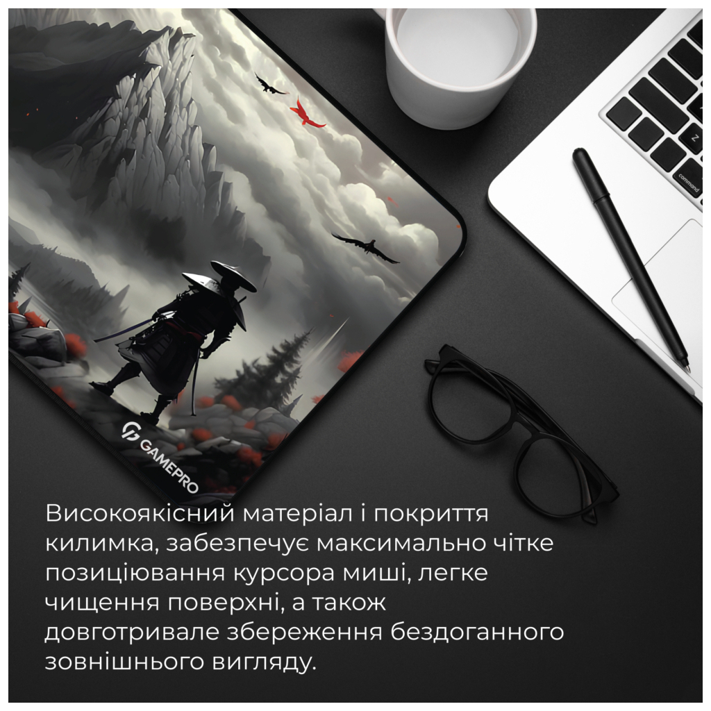 Килимок для мишки GamePro MP145RS Gray (MP145RS) - фото 8 Килимок для мишки GamePro MP145RS Gray (MP145RS) - фото 8