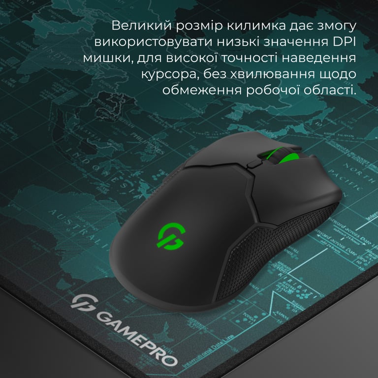 Килимок для мишки GamePro MP275M Black (MP275M) - фото 9