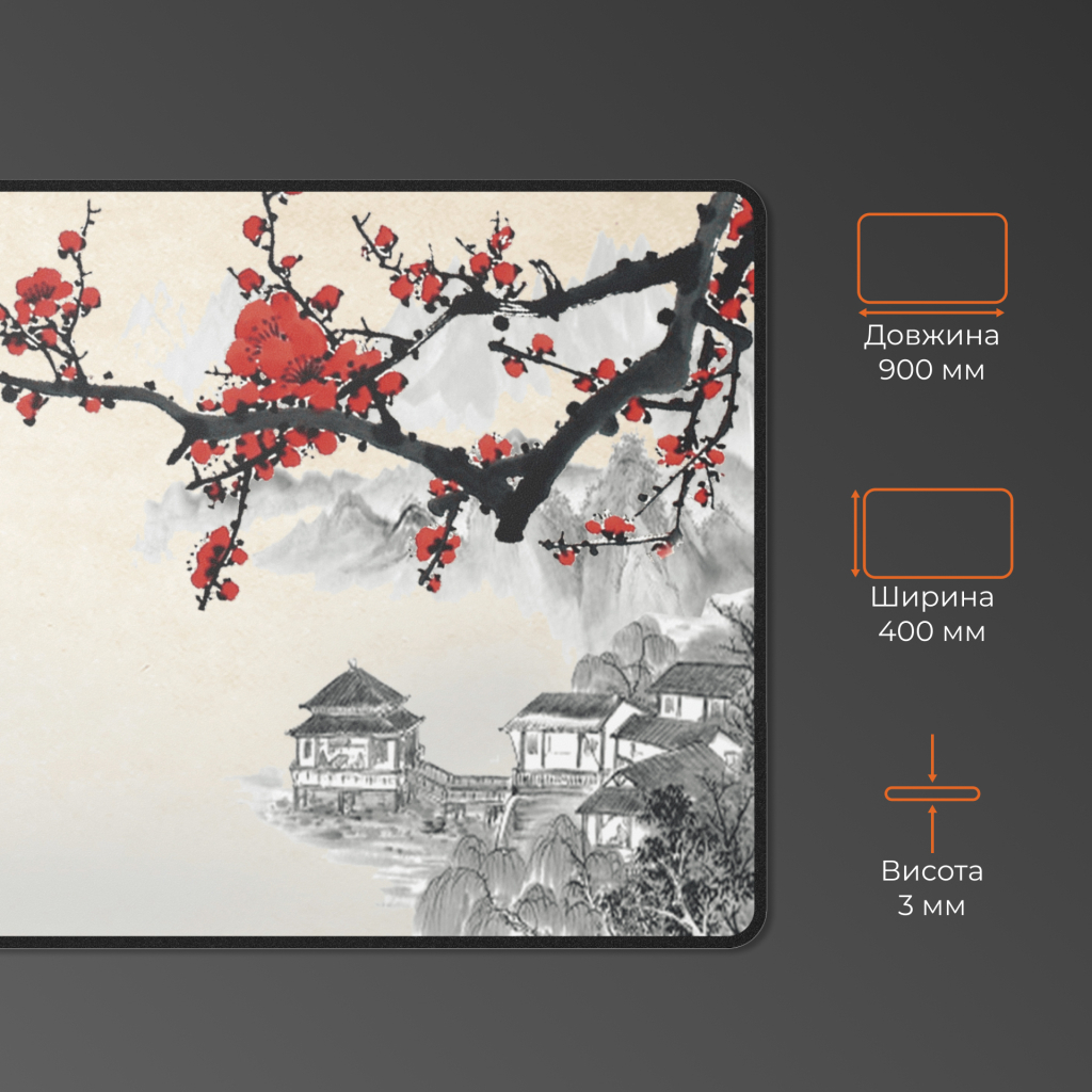 Килимок для мишки GamePro MP275W Black (MP275W) - фото 6 Килимок для мишки GamePro MP275W Black (MP275W) - фото 6