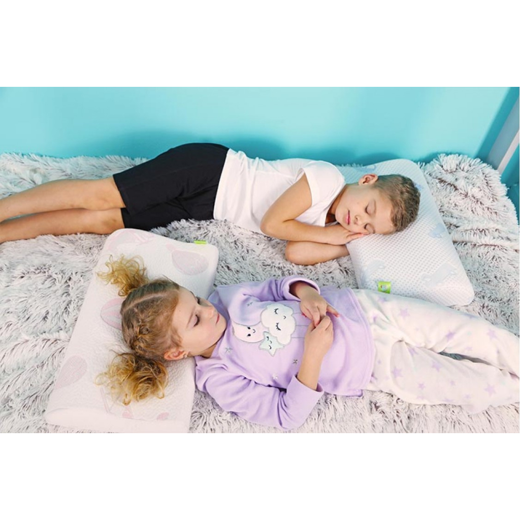 Подушка Highfoam дитяча ортопедична Noble Twinkle Star для дівчаток 50 х 29 х 8 см (4820000634977) - фото 6 Подушка Highfoam дитяча ортопедична Noble Twinkle Star для дівчаток 50 х 29 х 8 см (4820000634977) - фото 6