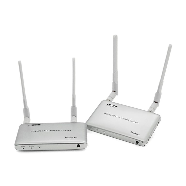 Адаптер HDMI extender 200m WIFI 1080p + USB extender Voltronic (YT31652) - фото 1