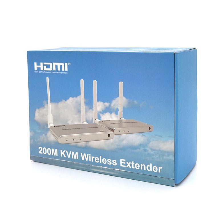 Адаптер HDMI extender 200m WIFI 1080p + USB extender Voltronic (YT31652) - фото 4