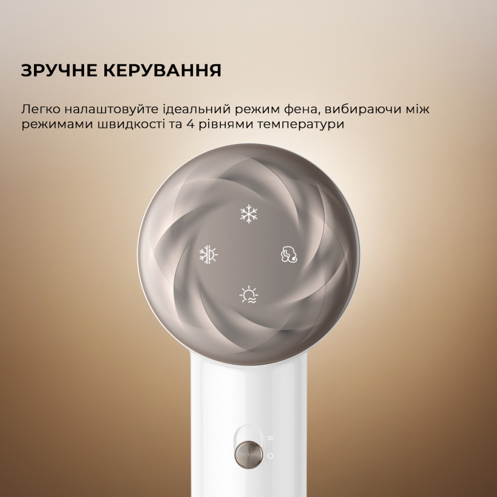 Фен Dreame Glory Mix White (AHD18-WH) - фото 9 Фен Dreame Glory Mix White (AHD18-WH) - фото 9