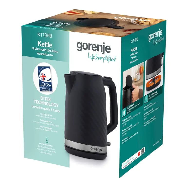 Електрочайник Gorenje K17SPB - фото 10