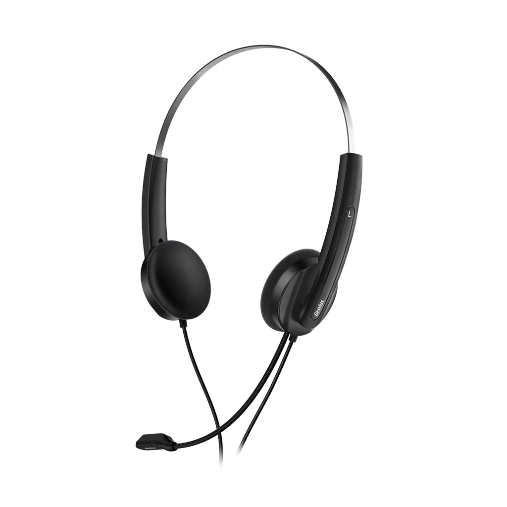 Навушники Genius HS-220U USB-C Black (31710032401) - фото 3 Навушники Genius HS-220U USB-C Black (31710032401) - фото 3