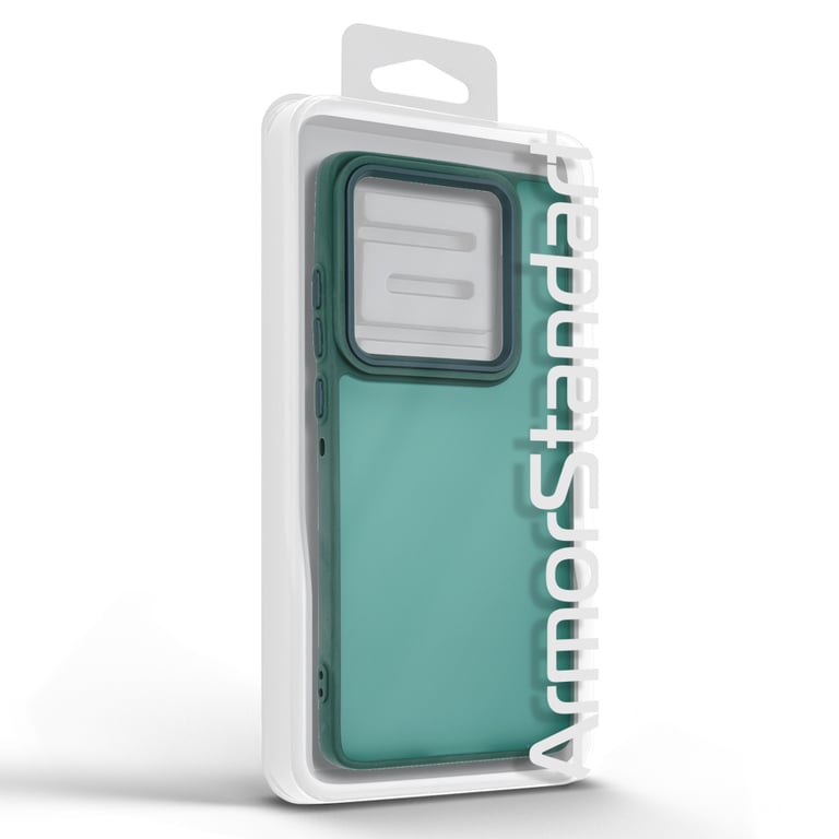 Чохол до мобільного телефона Armorstandart Frame Motorola Edge 60 Fusion 5G Dark Green (ARM85602) - фото 3
