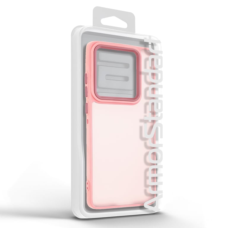 Чохол до мобільного телефона Armorstandart Frame Motorola Edge 60 Fusion 5G Pink (ARM85603) - фото 3