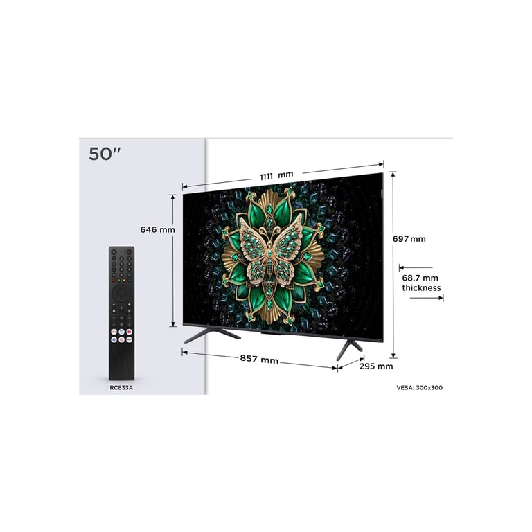 Телевізор TCL 50C6K - фото 6