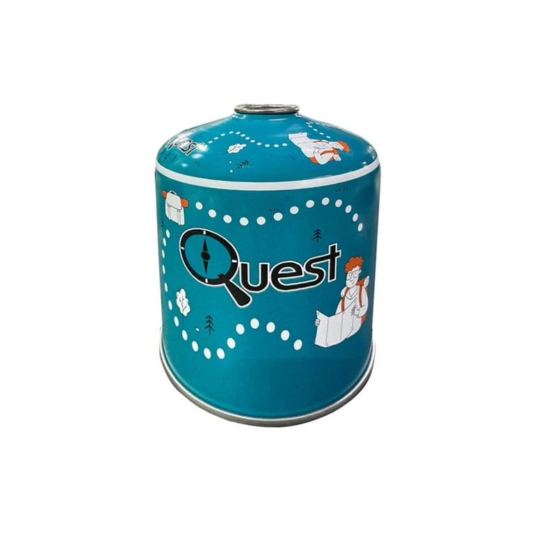 Газовий балон Quest 450 г різьбове з'єднання (Q-G450) - фото 1