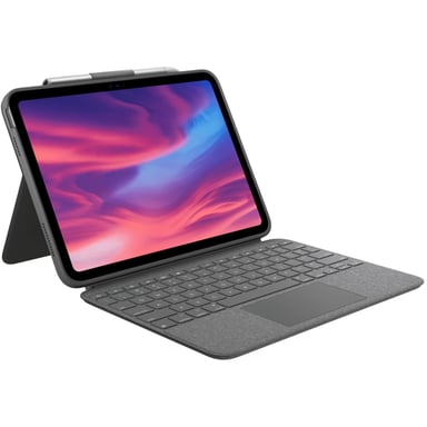 Чохол до планшета Logitech Combo Touch Keyboard iPad 10.9" 10th Gen 2022 Oxford Gray (L920-011382) - фото 1
