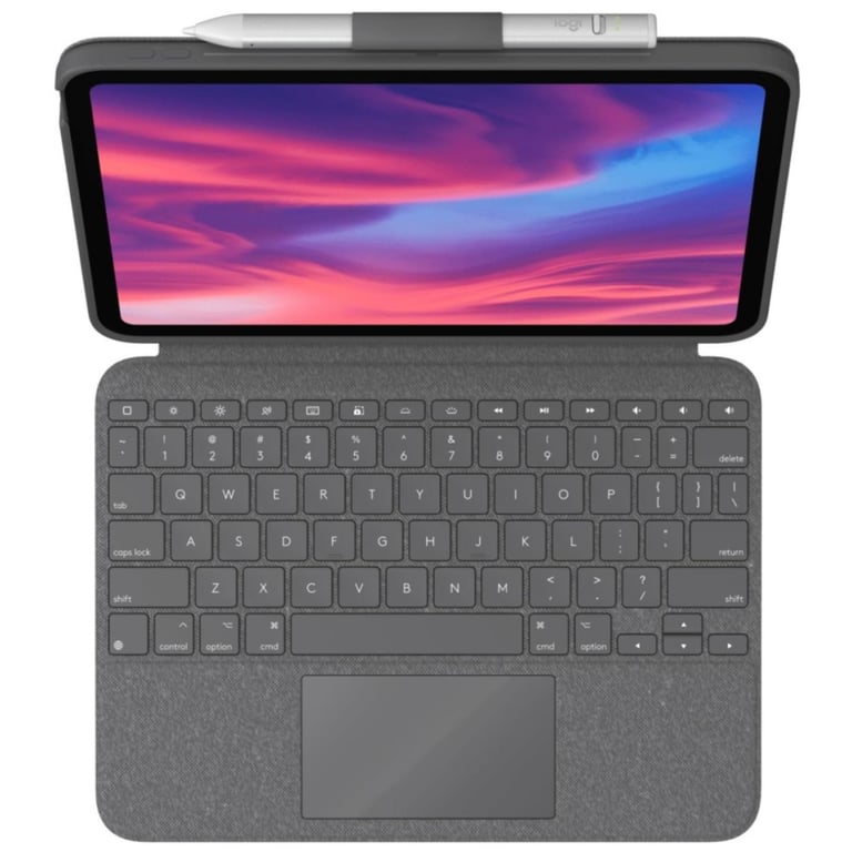 Чохол до планшета Logitech Combo Touch Keyboard iPad 10.9" 10th Gen 2022 Oxford Gray (L920-011382) - фото 2