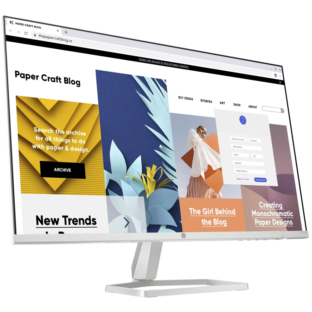 Монітор HP S5 527sw (94F46AA) - фото 2 Монітор HP S5 527sw (94F46AA) - фото 2