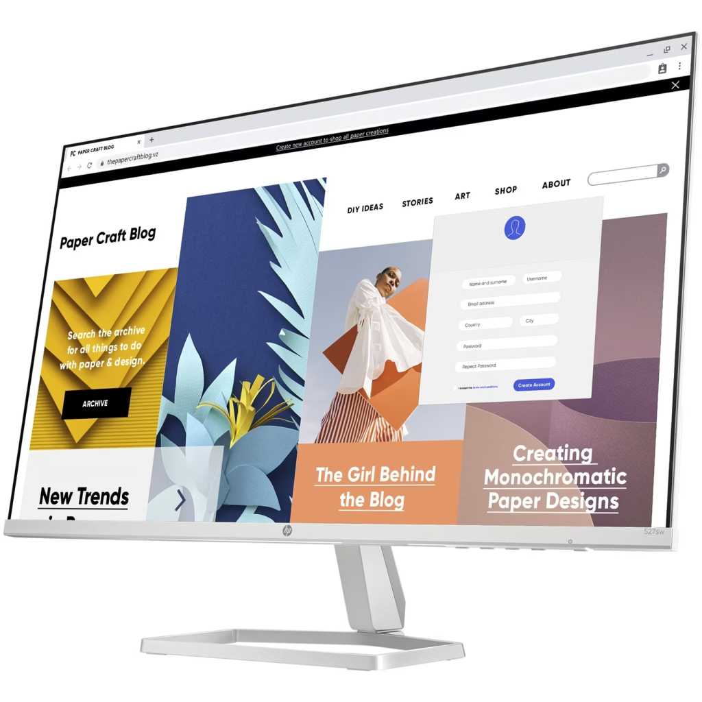 Монітор HP S5 527sw (94F46AA) - фото 3 Монітор HP S5 527sw (94F46AA) - фото 3