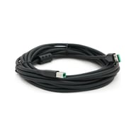 Кабель для принтера USB 2.0 AM/BM 5.0m ferrite black VEGGIEG (V-U207) - фото 1