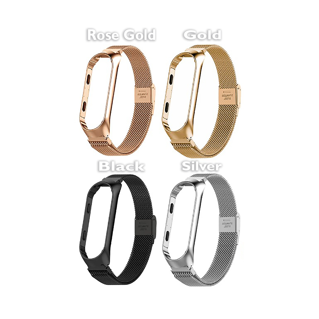 Ремінець до фітнес браслета BeCover Metal для Xiaomi Mi Smart Band 8 Black (709357) - фото 3 Ремінець до фітнес браслета BeCover Metal для Xiaomi Mi Smart Band 8 Black (709357) - фото 3