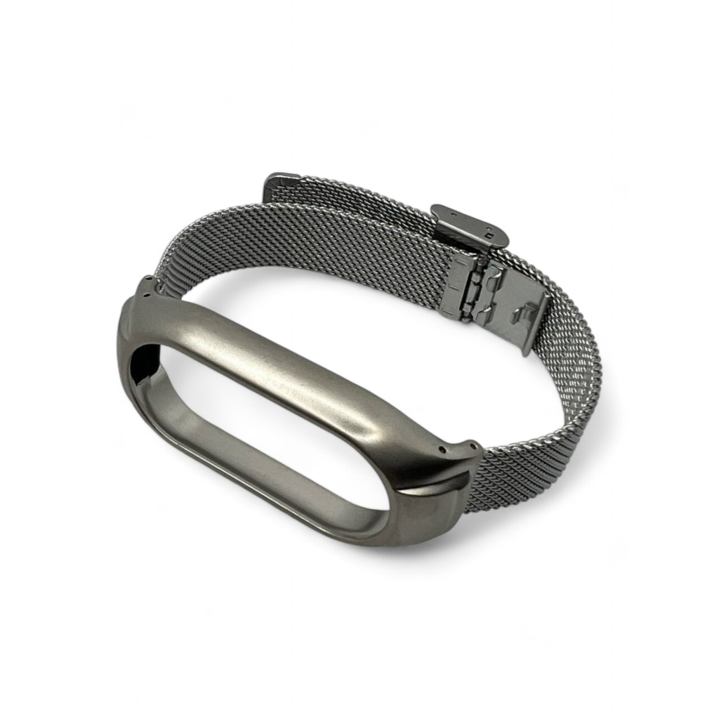 Ремінець до фітнес браслета BeCover Metal для Xiaomi Mi Smart Band 9 Silver (711979) - фото 2 Ремінець до фітнес браслета BeCover Metal для Xiaomi Mi Smart Band 9 Silver (711979) - фото 2
