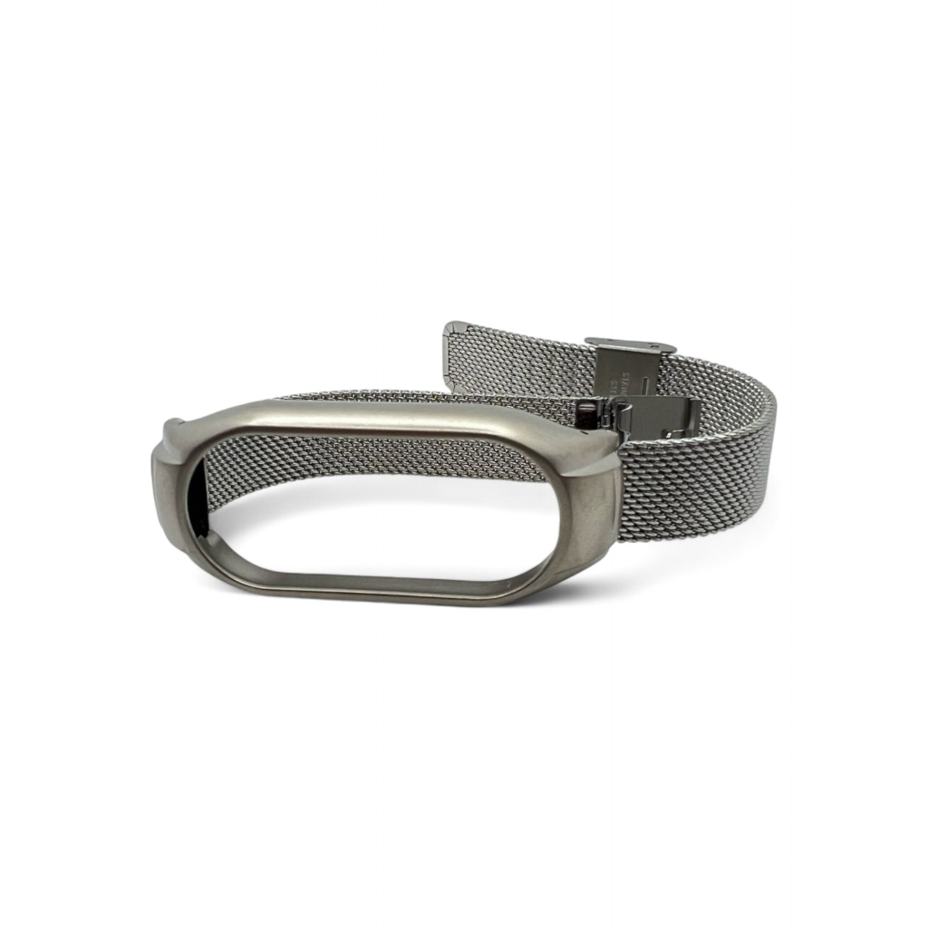 Ремінець до фітнес браслета BeCover Metal для Xiaomi Mi Smart Band 9 Silver (711979) - фото 5 Ремінець до фітнес браслета BeCover Metal для Xiaomi Mi Smart Band 9 Silver (711979) - фото 5