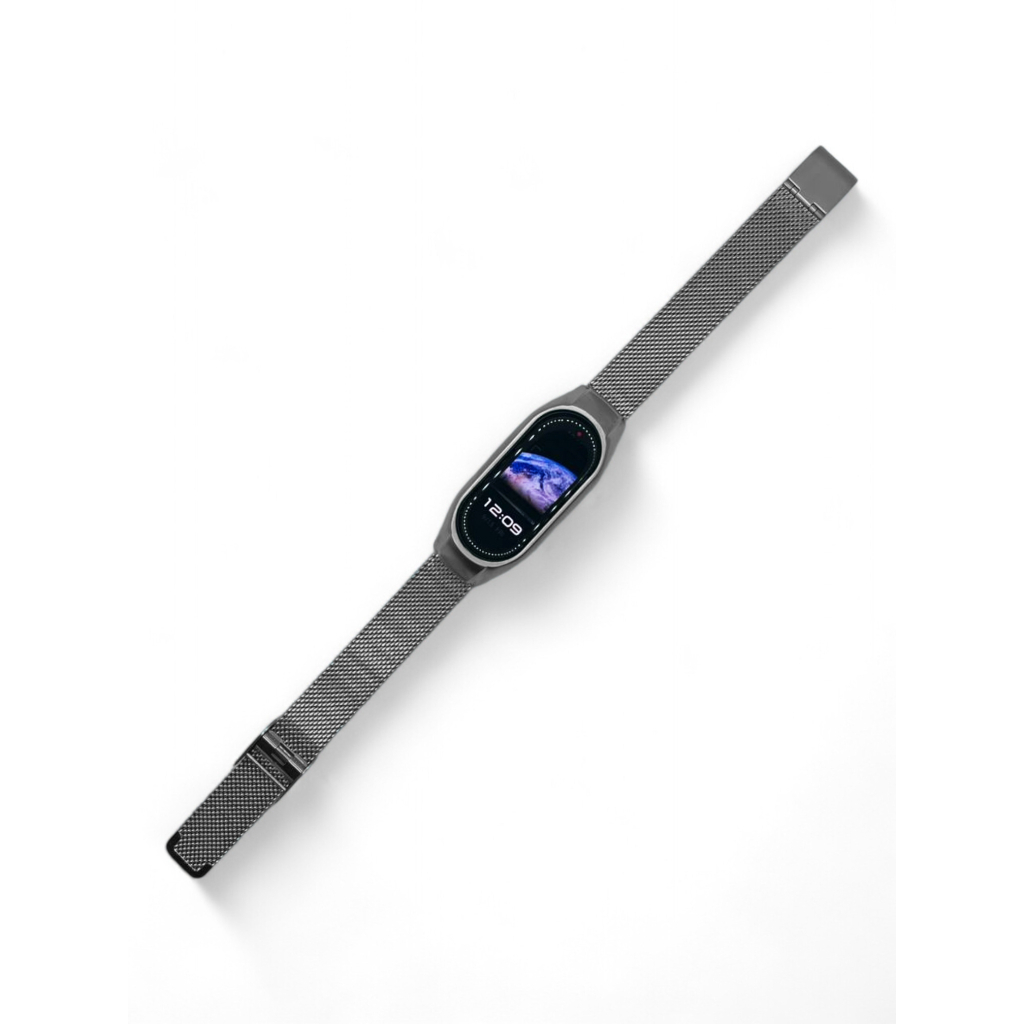 Ремінець до фітнес браслета BeCover Metal для Xiaomi Mi Smart Band 9 Silver (711979) - фото 6 Ремінець до фітнес браслета BeCover Metal для Xiaomi Mi Smart Band 9 Silver (711979) - фото 6