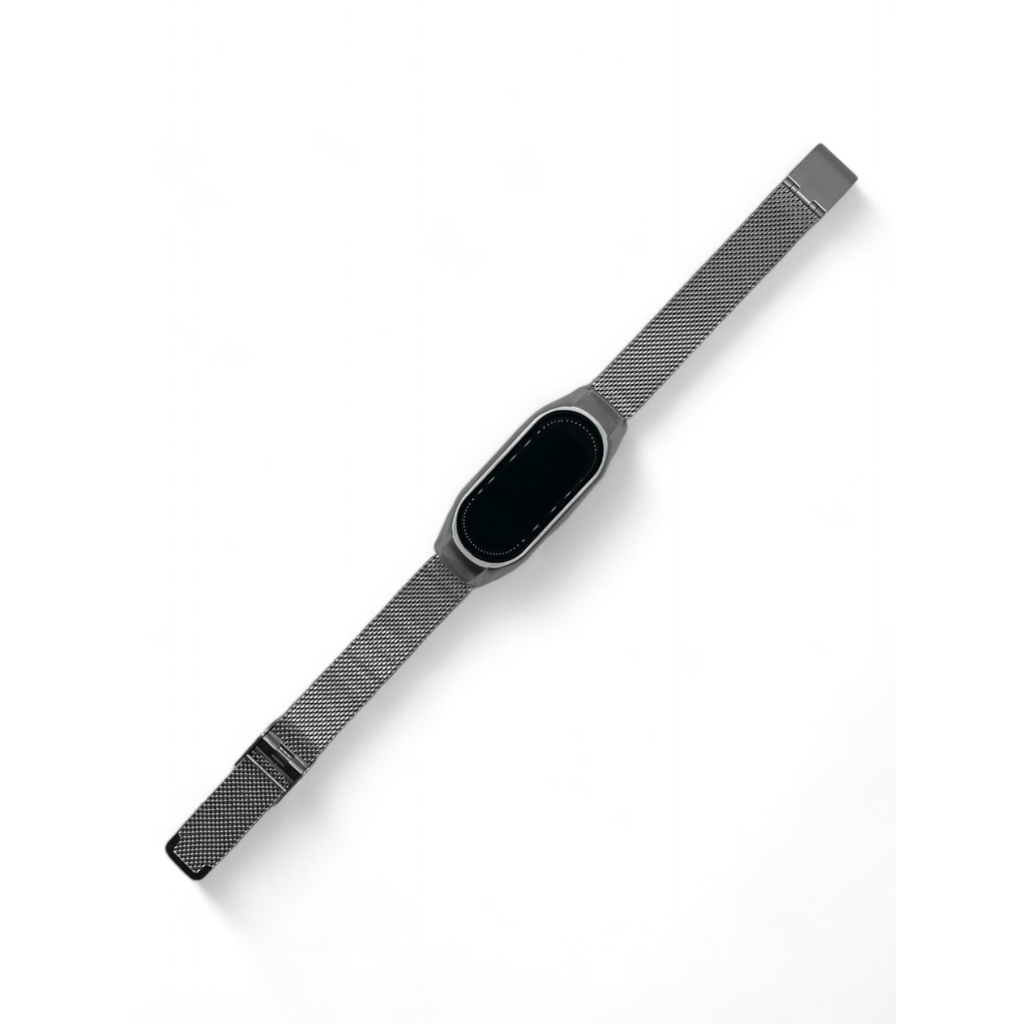 Ремінець до фітнес браслета BeCover Metal для Xiaomi Mi Smart Band 9 Silver (711979) - фото 7 Ремінець до фітнес браслета BeCover Metal для Xiaomi Mi Smart Band 9 Silver (711979) - фото 7