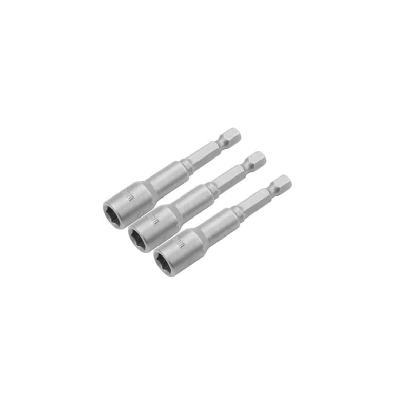 Головка магнітна Tolsen 14 мм 1/4″х65 мм 3шт (77849)