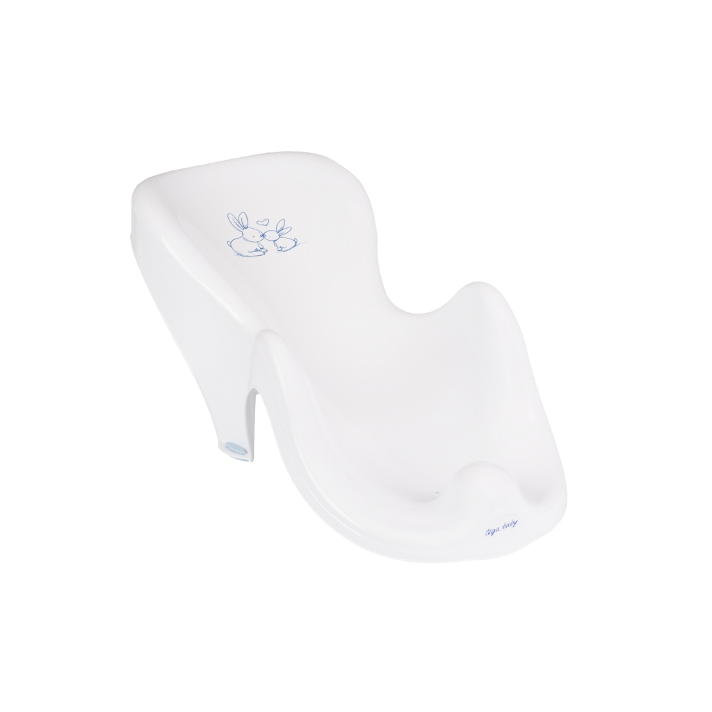 Гірка для купання Tega Baby антиковзка Bunny white (KR-003-103) - фото 1 Гірка для купання Tega Baby антиковзка Bunny white (KR-003-103) - фото 1