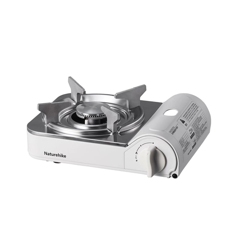Портативна газова плитка Naturehike CNK2350CF016, біла (6927595754627) - фото 1