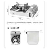Портативна газова плитка Naturehike CNK2350CF016, біла (6927595754627) - фото 10