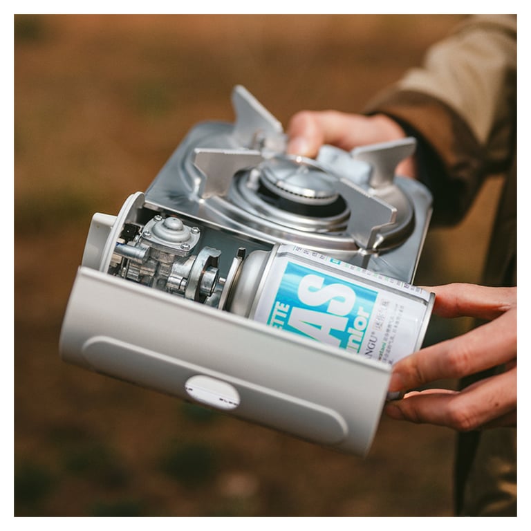 Портативна газова плитка Naturehike CNK2350CF016, біла (6927595754627) - фото 7