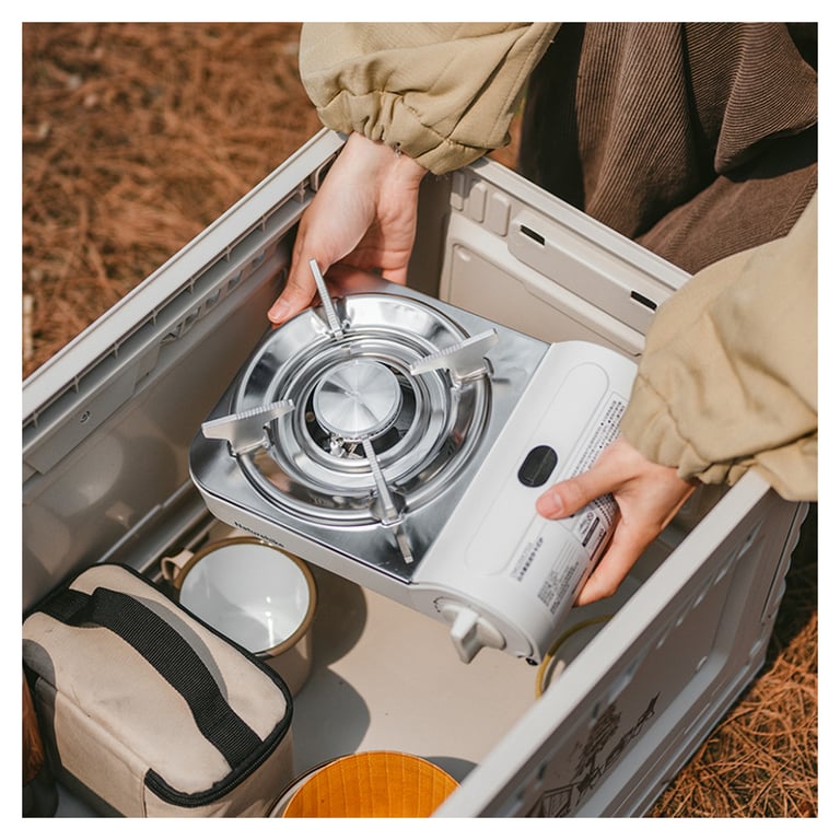 Портативна газова плитка Naturehike CNK2350CF016, біла (6927595754627) - фото 9