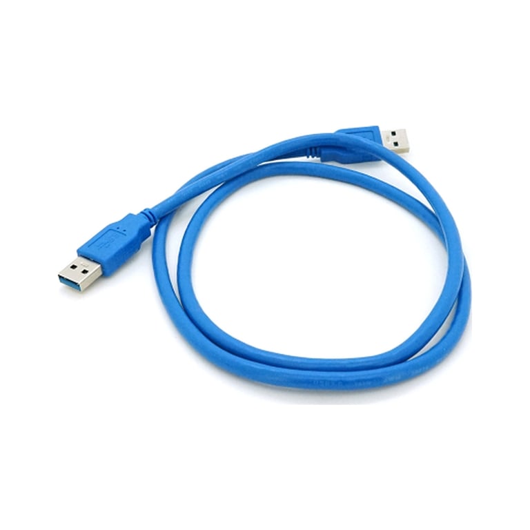 Дата кабель USB 3.0 AM/AM 1.5m blue Voltronic (YT-3.0AM+AM-1.5) - фото 1
