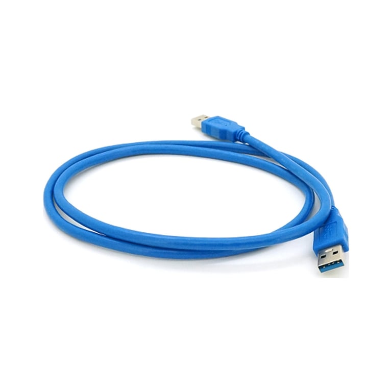 Дата кабель USB 3.0 AM/AM 1.5m blue Voltronic (YT-3.0AM+AM-1.5) - фото 2