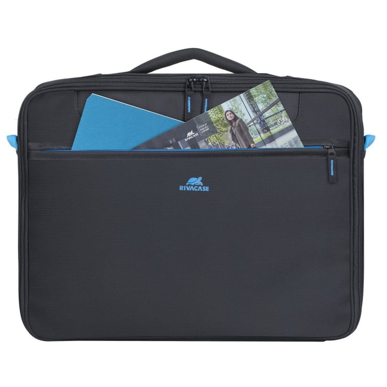 Сумка для ноутбука RivaCase 16" collection Regent, black (8087Black) - фото 6