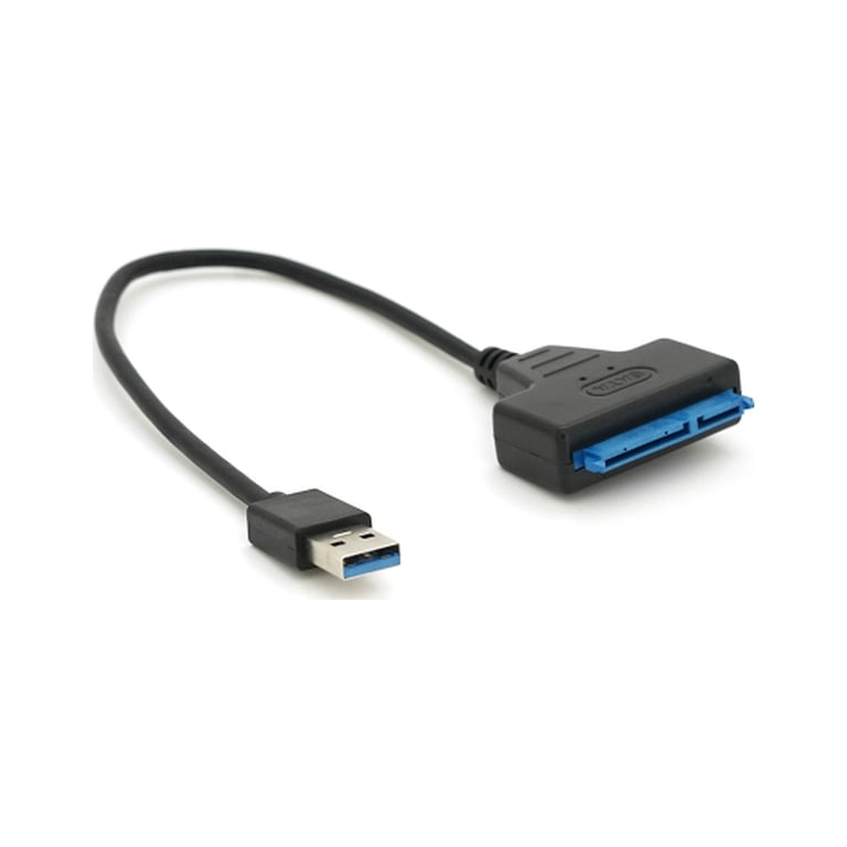 Перехідник USB 3.0 AM to SATA 0.1m for HDD/SSD black Voltronic (YT-C3.0-SATA/0.1) - фото 2