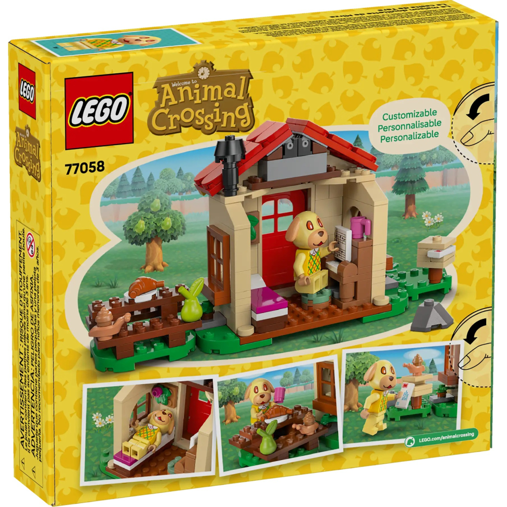 Конструктор LEGO Animal Crossing Затишний будинок Goldie (77058) - фото 6 Конструктор LEGO Animal Crossing Затишний будинок Goldie (77058) - фото 6
