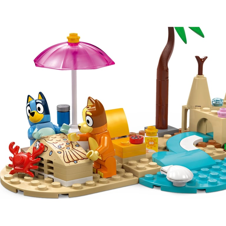 Конструктор LEGO Bluey Пляж і сімейна поїздка на автомобілі Блуї (11202) - фото 6