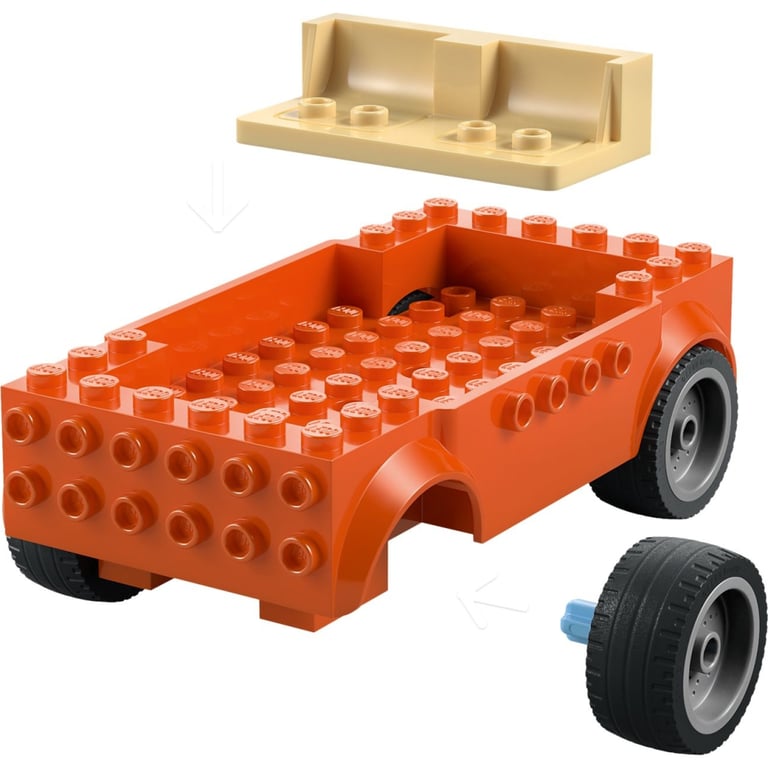Конструктор LEGO Bluey Пляж і сімейна поїздка на автомобілі Блуї (11202) - фото 8