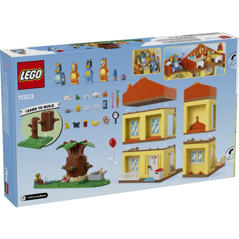 Конструктор LEGO Bluey Родинний дім Блуї (11203-) - фото 7