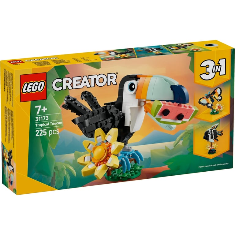 Конструктор LEGO Creator Дикі тварини: тропічний тукан (31173-) - фото 1