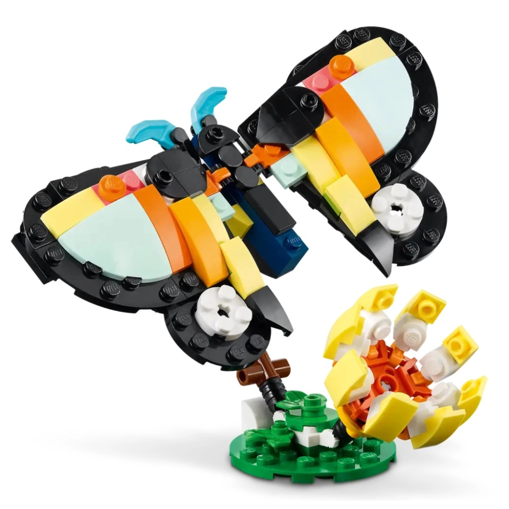 Конструктор LEGO Creator Дикі тварини: тропічний тукан (31173-) - фото 6 Конструктор LEGO Creator Дикі тварини: тропічний тукан (31173-) - фото 6