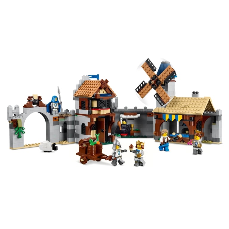 Конструктор LEGO Creator Середньовічний замок із лицарем на коні (31168) - фото 5